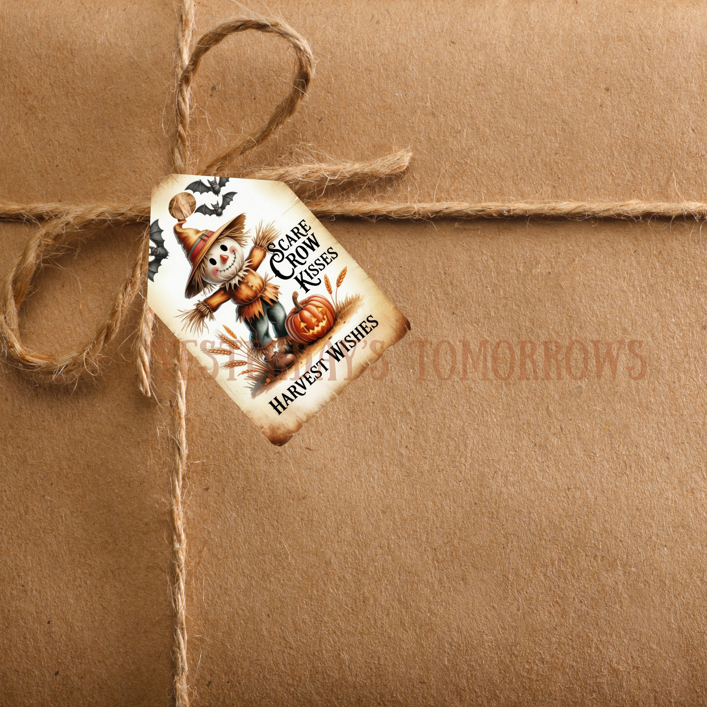 1950s Retro Halloween Gift Tags – Vintage Printable Digital Download (No Physical Item)