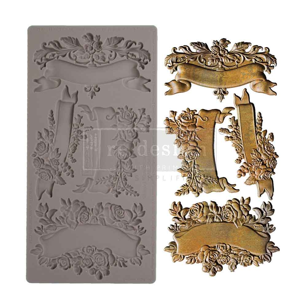 Decor Moulds® – Blooming Banners Redesign with Prima