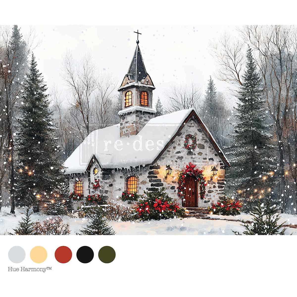 A4 DECOUPAGE – COZY BARN BLESSINGS Redesign with Prima