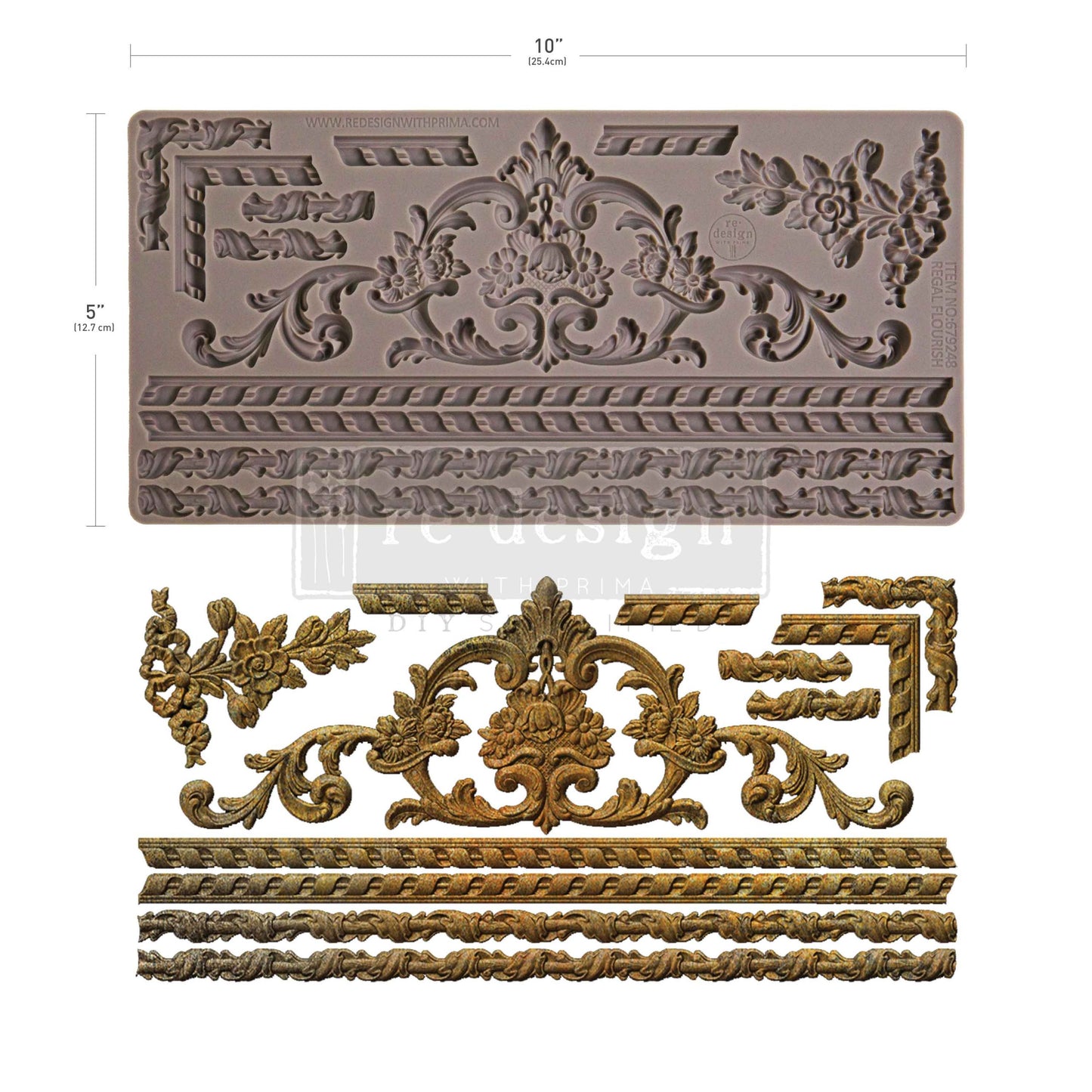 Decor Moulds® – Regal Flourish Redesign with Prima