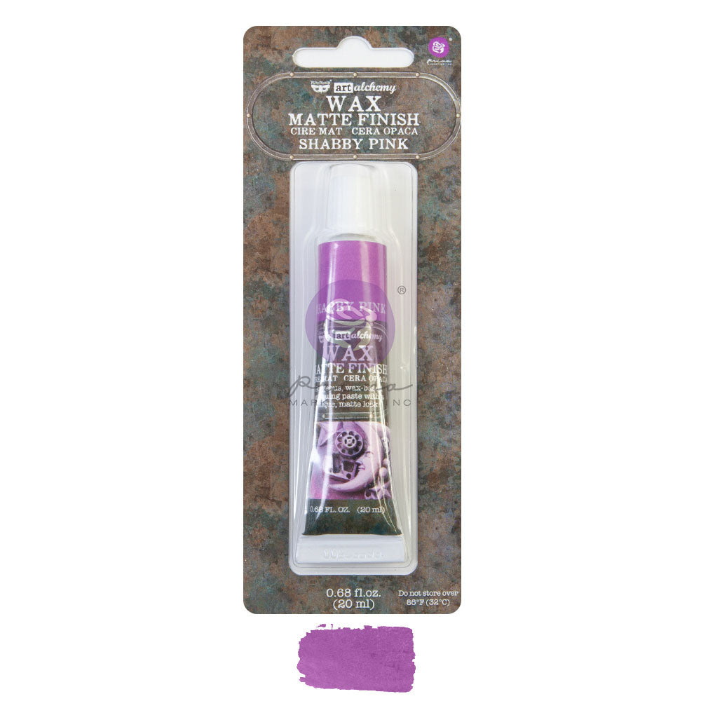 Art Alchemy – Matte Wax – Shabby Pink Finnabair