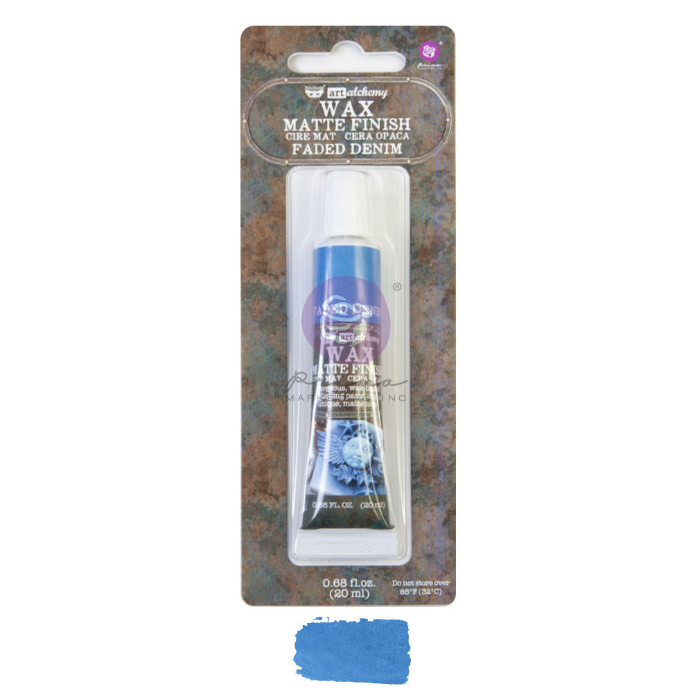 Art Alchemy – Matte Wax – Faded Denim Finnabair