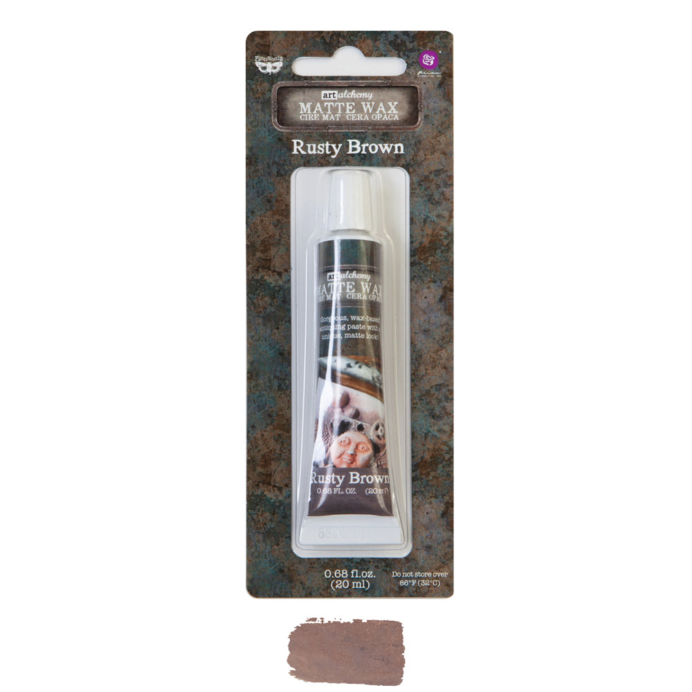 Finnabair Wax Paste – Rusty Brown