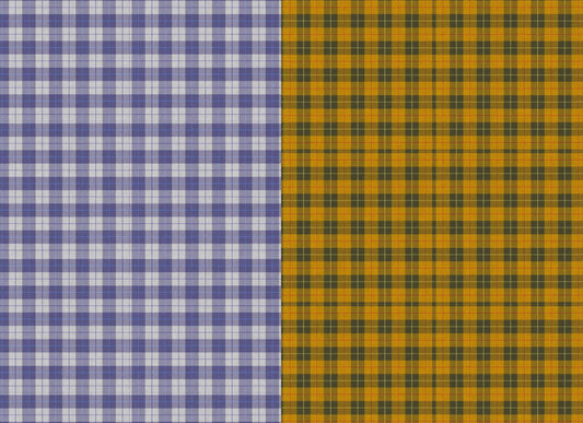 Roycycled Treasures Fall Tartan Decoupage Paper | Rustic Plaid Check For Furniture & Harvest DIY