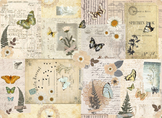 Pressed Flower Master board Roycycled Treasures