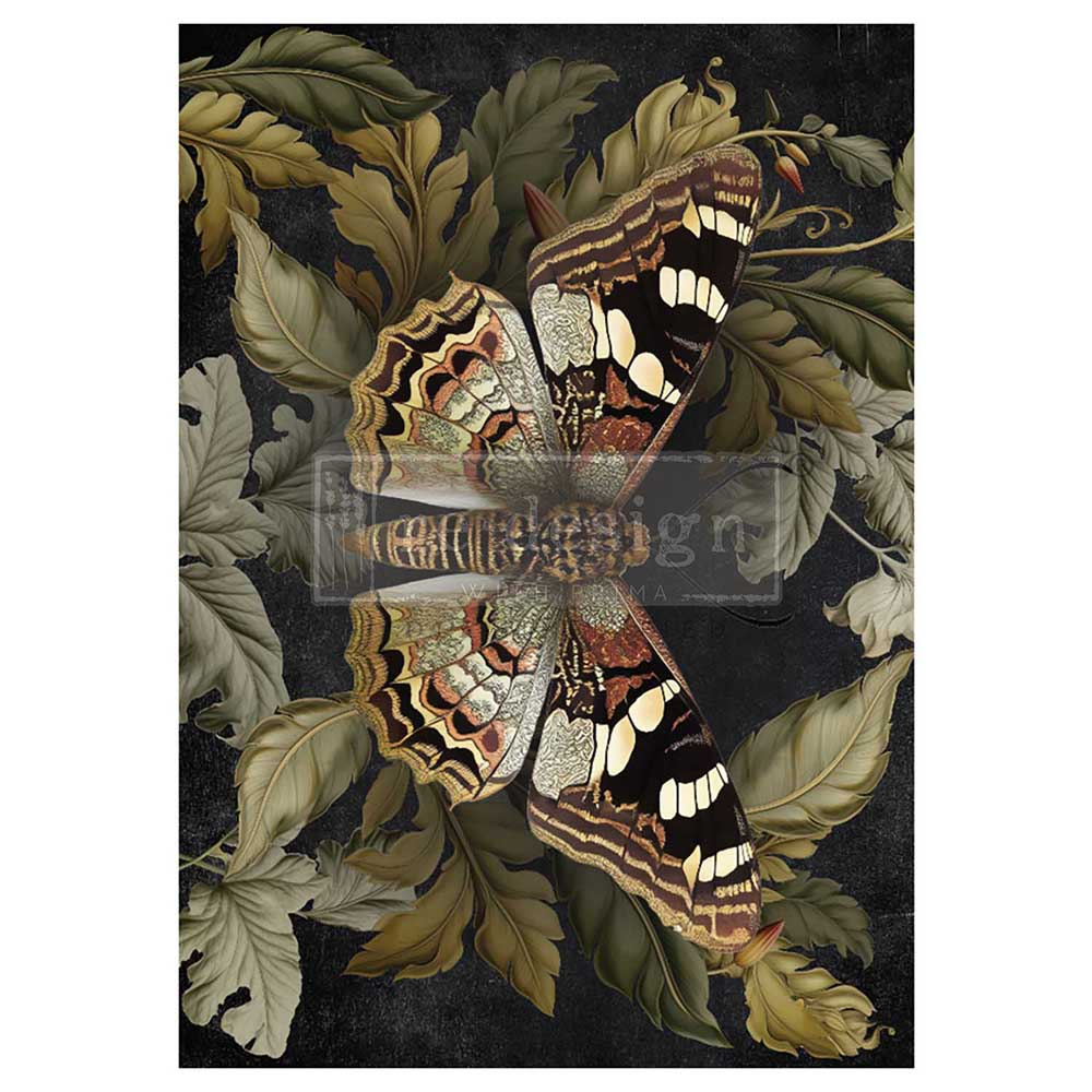 A1 Decoupage Fiber – Butterfly Conservatory Tales Redesign with Prima