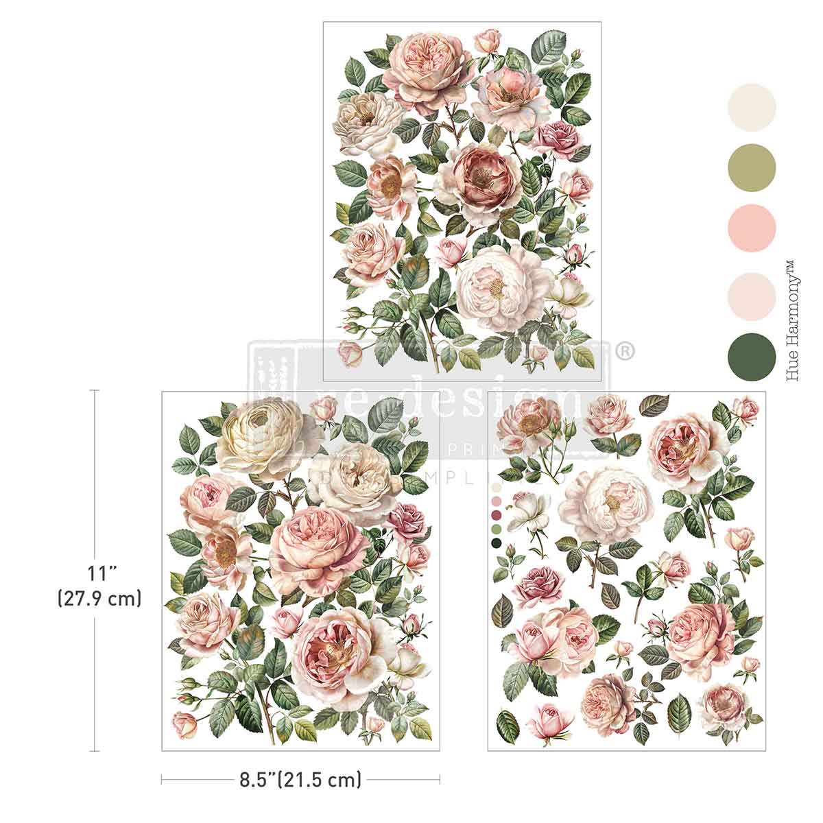 Middy Transfers® – Blush Blossoms redesign with Prima