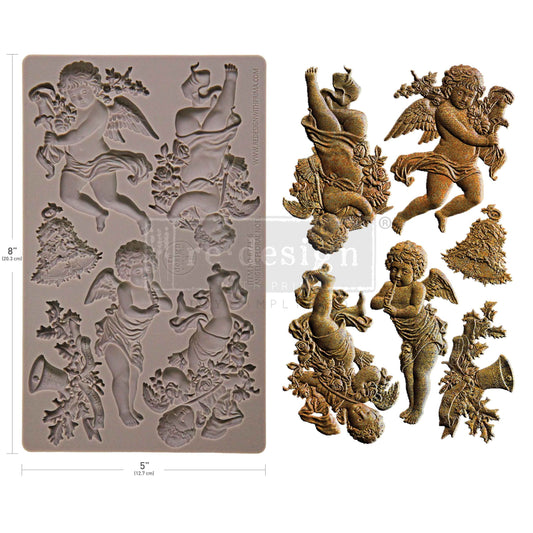 Decor Moulds® – Angelic Floral Noel Redesign with Prima
