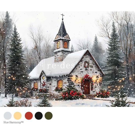 A4 DECOUPAGE – COZY BARN BLESSINGS Redesign with Prima