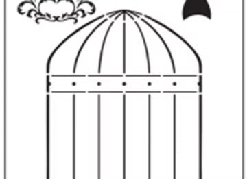 Aviary Diva Dezigns stencil Retail Therapy by Mara