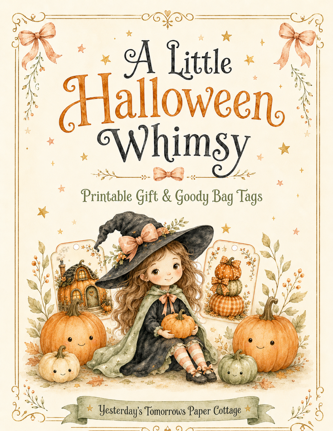 A Little Halloween Whimsy – Printable Gift & Goody Bag Tags