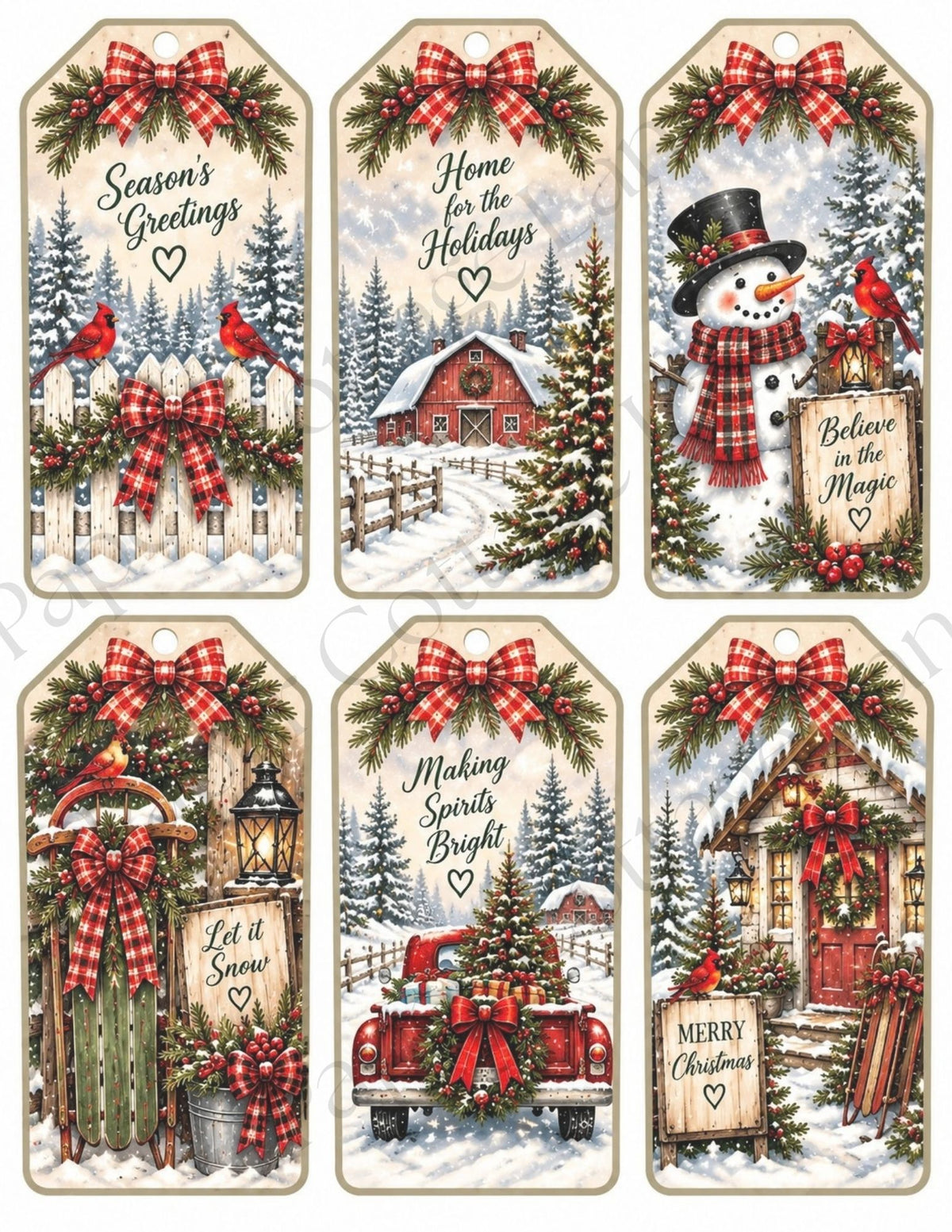 Christmas Cup of Cheer | Printable Gift Card Holder Collection