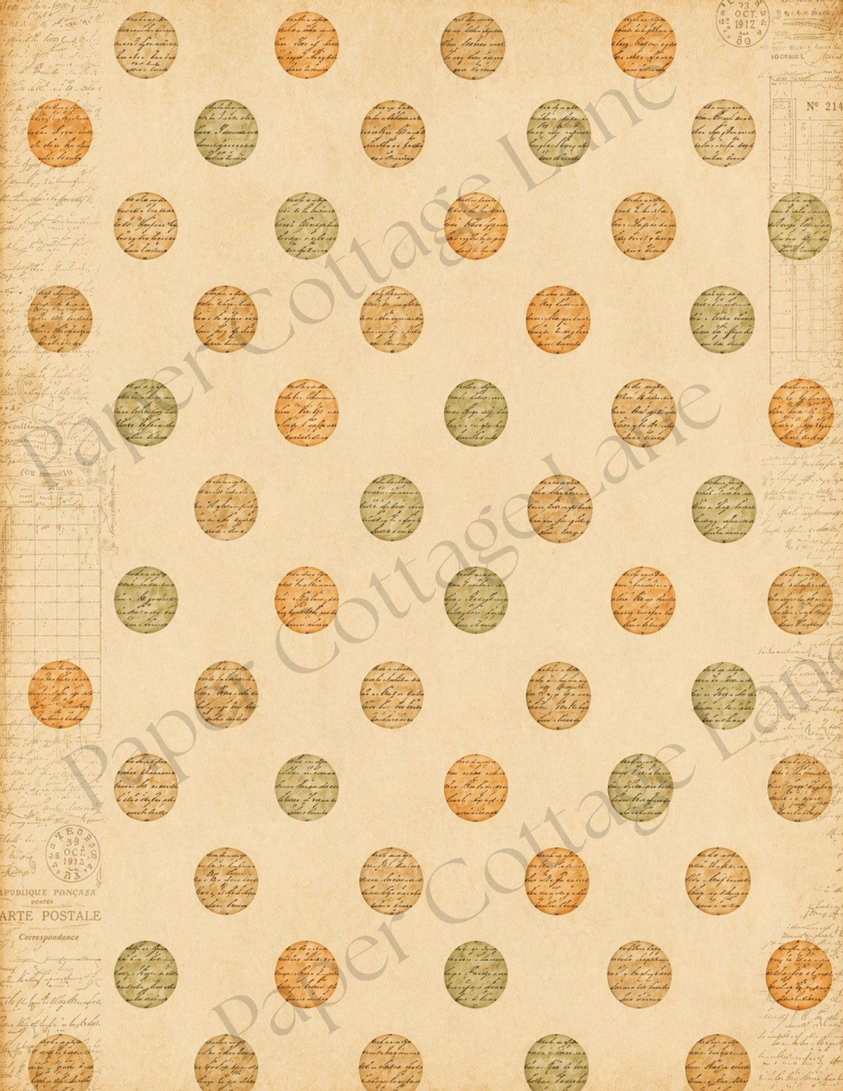 Harvest & Keepsakes Fall Digital Paper | Vintage Autumn Junk Journal Papers | 12 Printable Pages