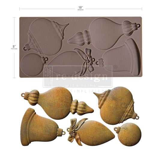 Decor Moulds® – Bright Baubles Redesign with Prima