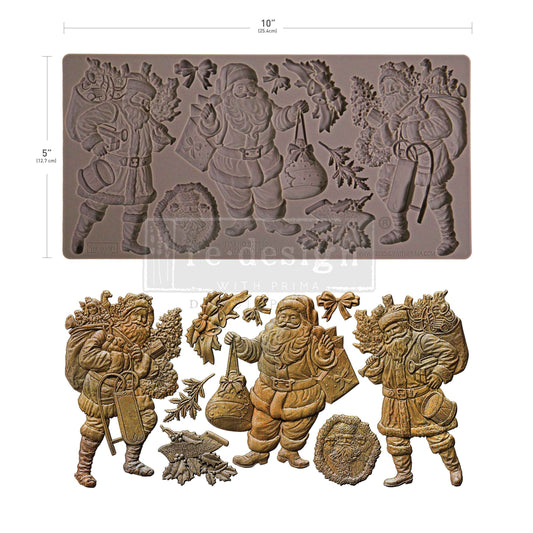 Decor Moulds® – Santa’s Holiday Cheer Redesign with Prima